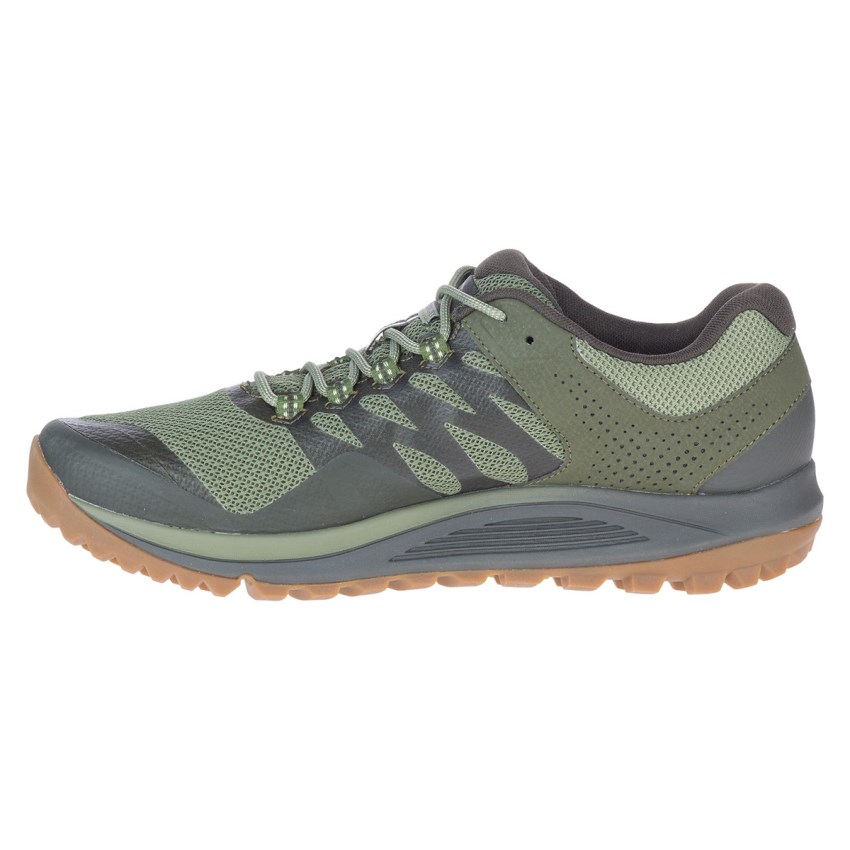 Chaussure Trail Merrell Nova 2 GORE-TEX Vert Olive Homme | P.M.GMCO